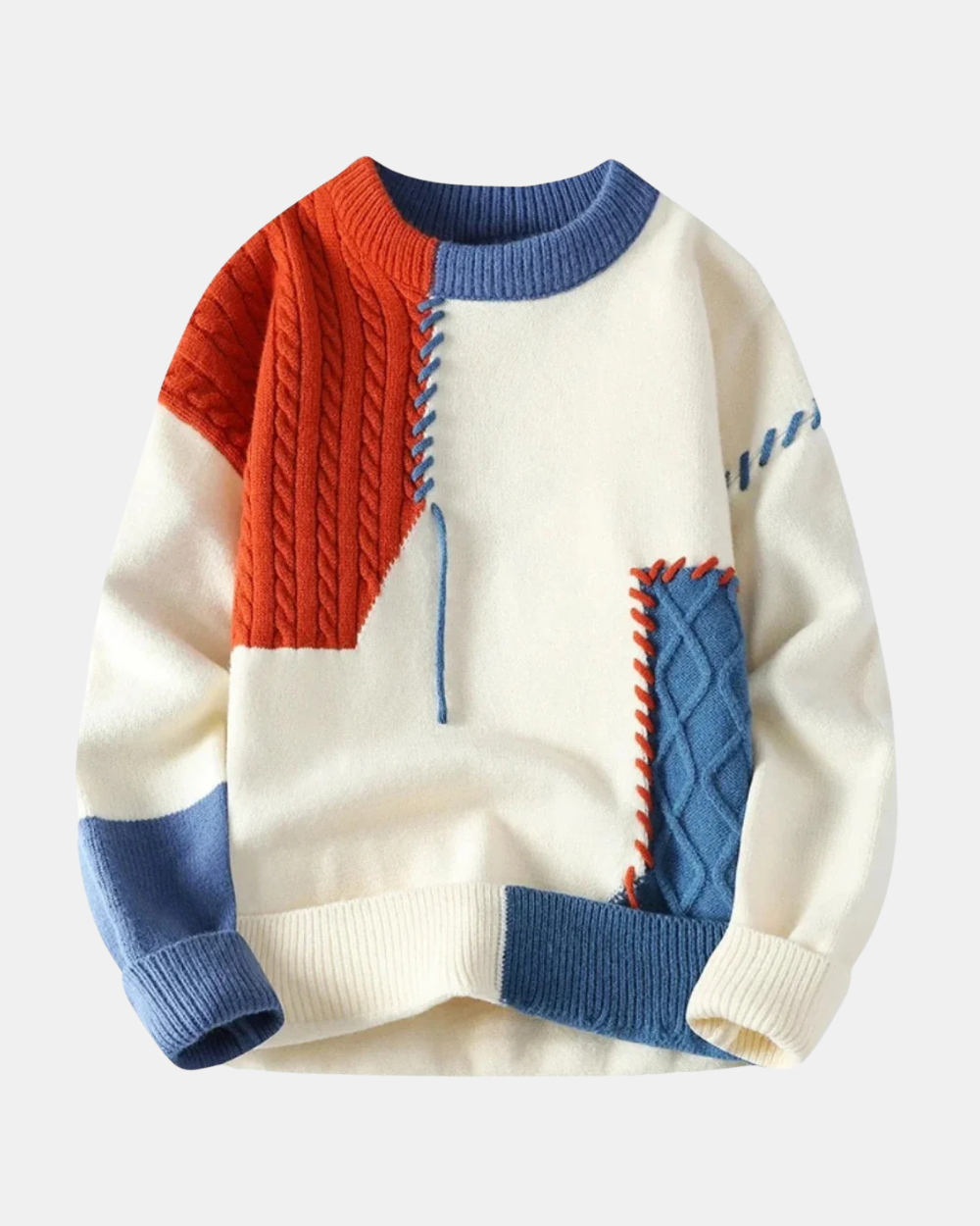 Erick | Patchwork Statement Sweater
