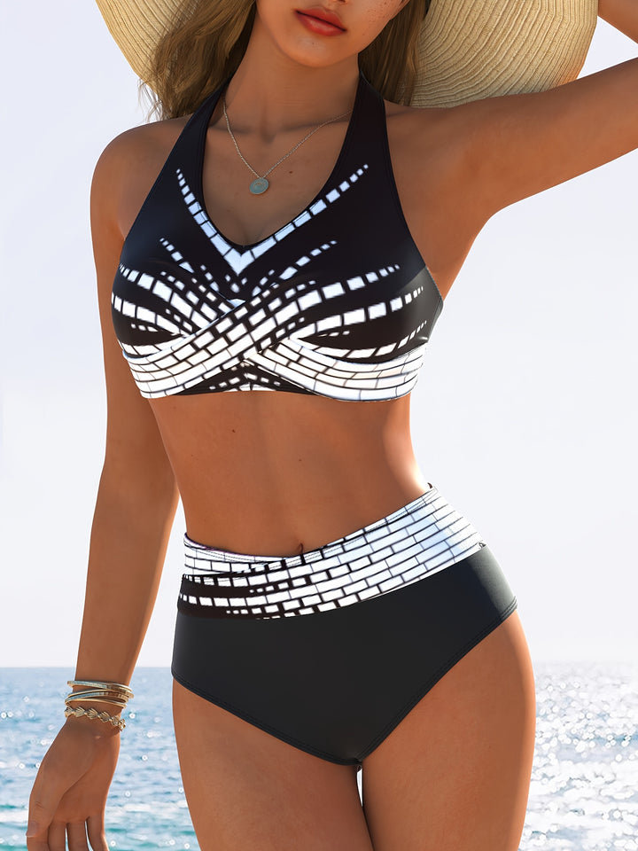 Amelie | Geometric Bikini Set