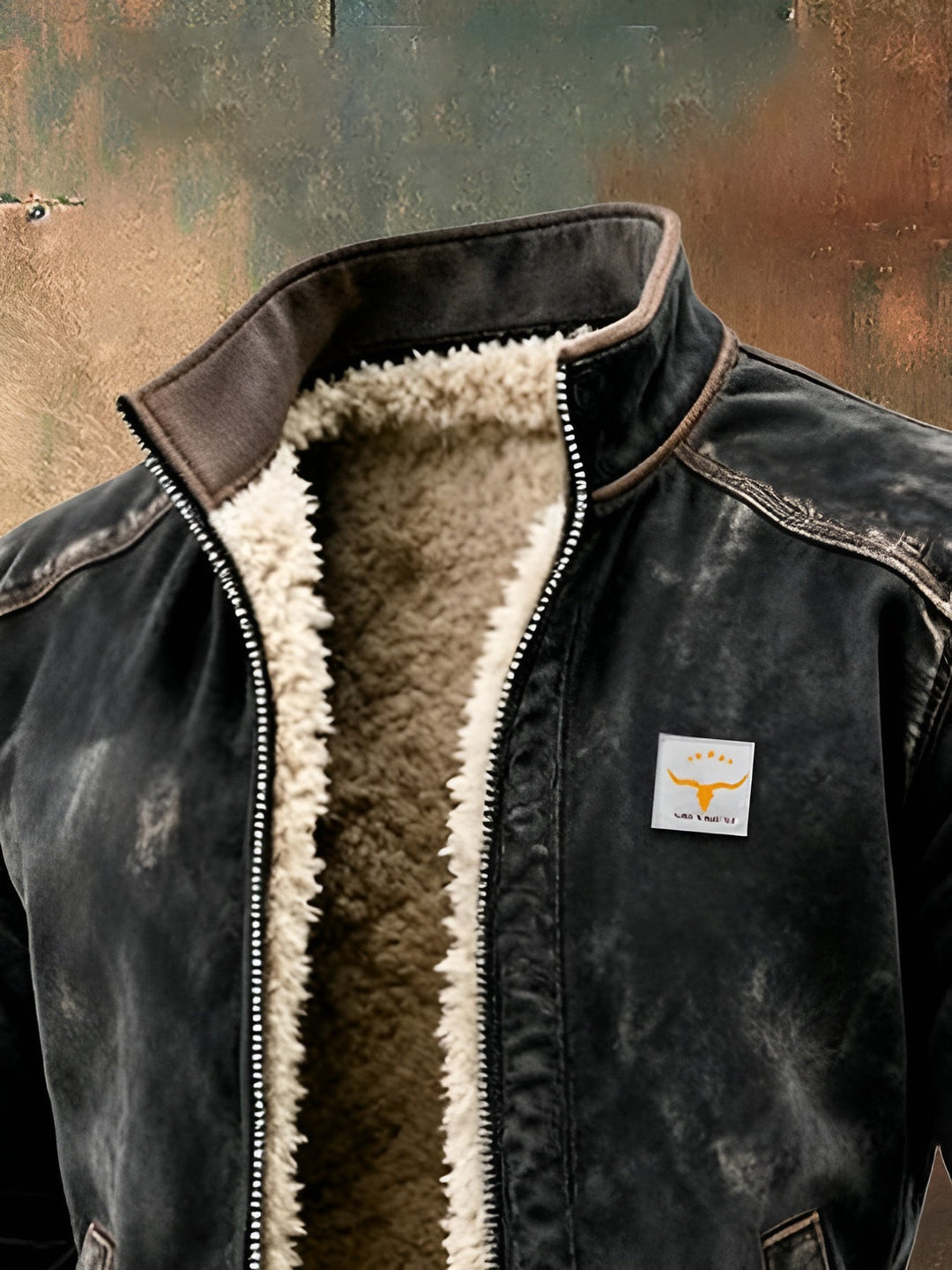 LEVANTAVERSAILLES | THERMAL LEATHER JACKET