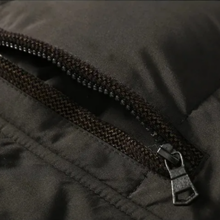 Adrien™ | Elegant Winter Jacket in Quilted Fleece