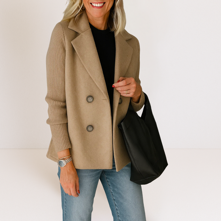 Eliana | Refined Double-Breasted Casual Coat