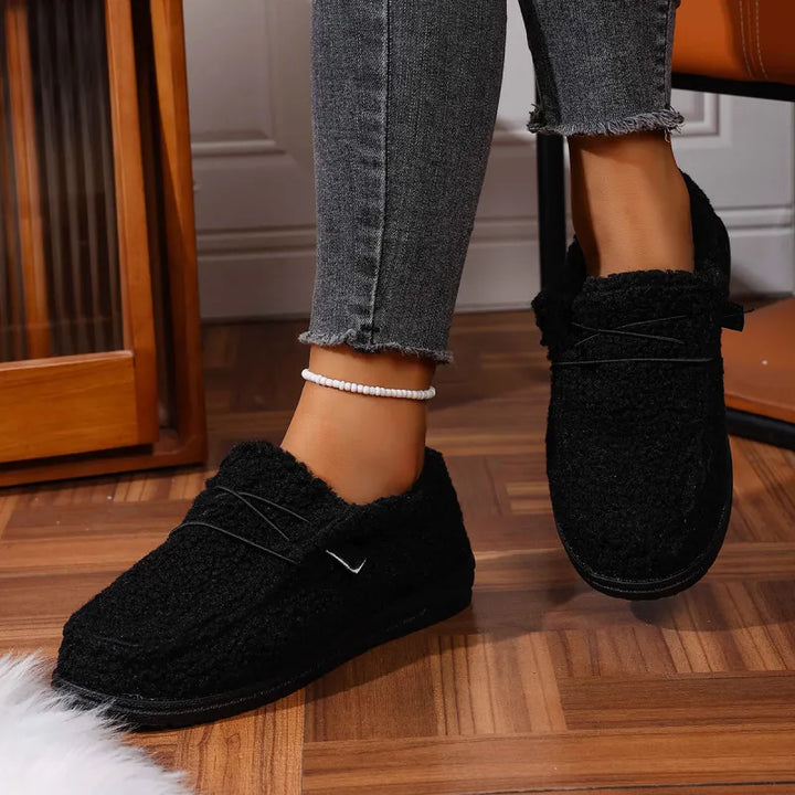 Luna | Cozy Teddy Slippers