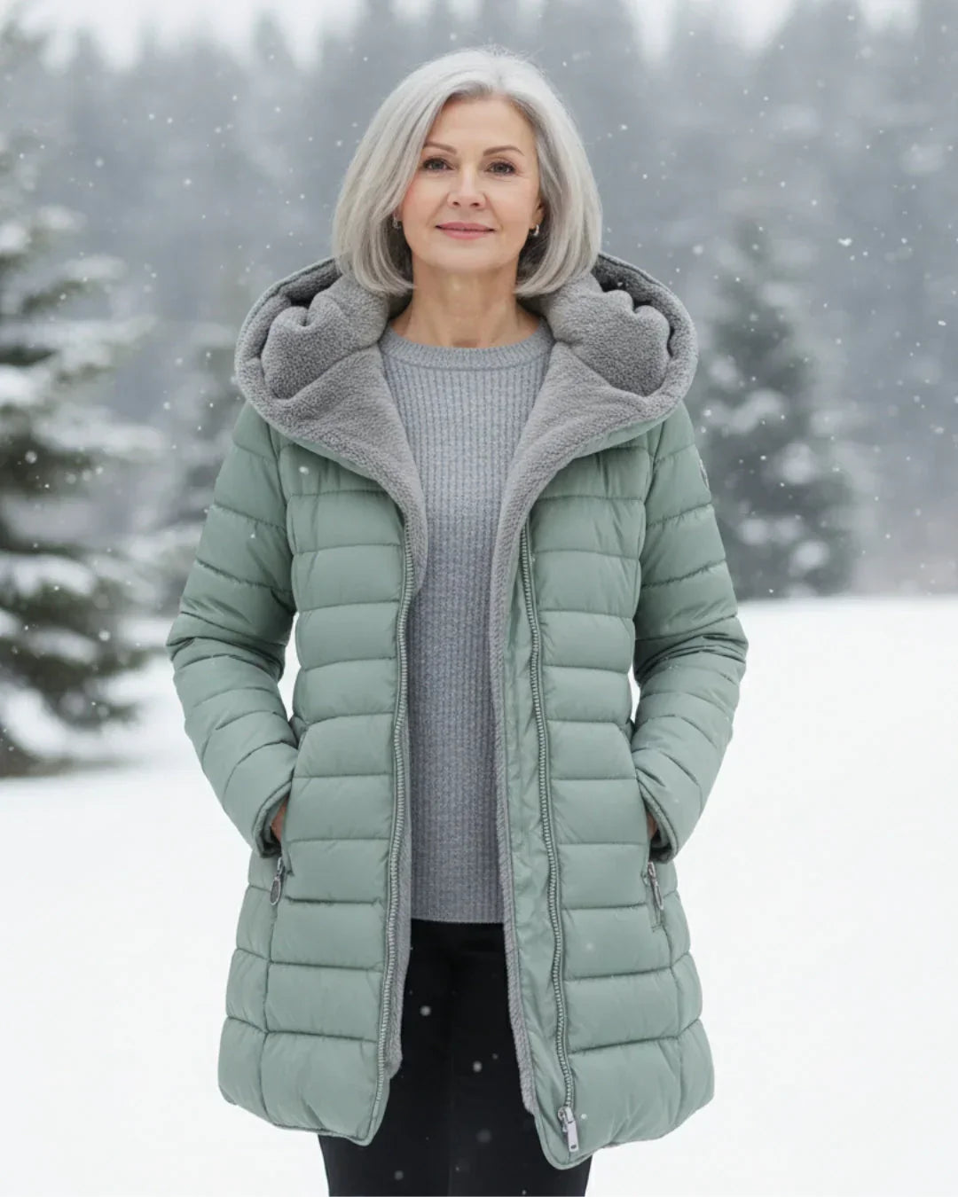 Brenda | Quilted Winter Coat