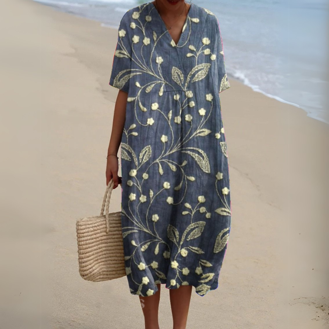 Audrey - Elegant Floral Dress