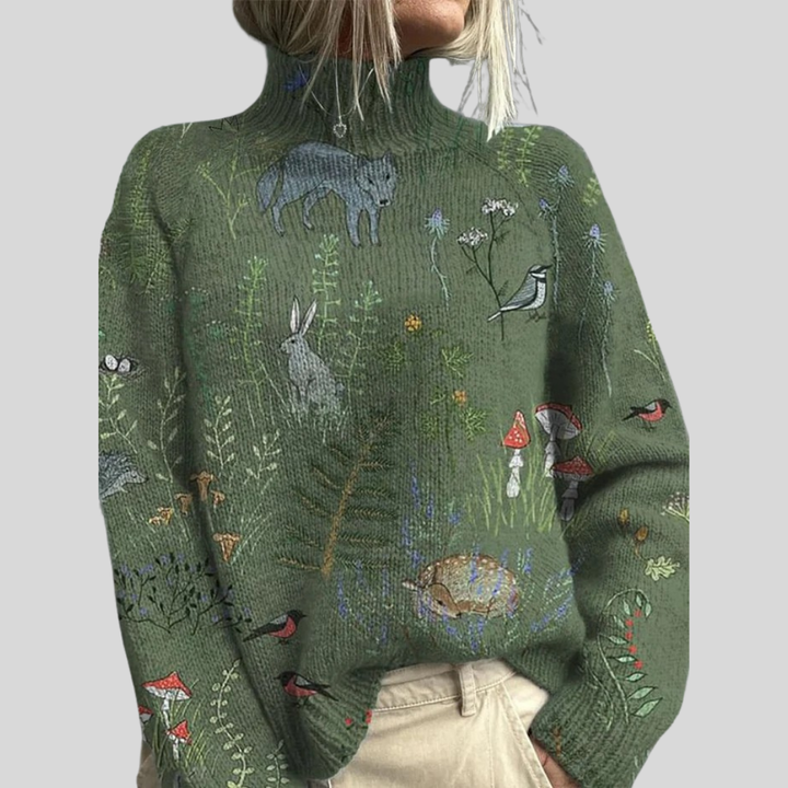 Aimelie | Warm and Elegant Turtleneck Sweater