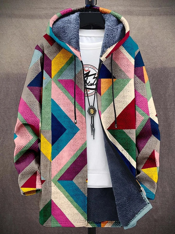 Aria | Art-Inspired Zip Cardigan