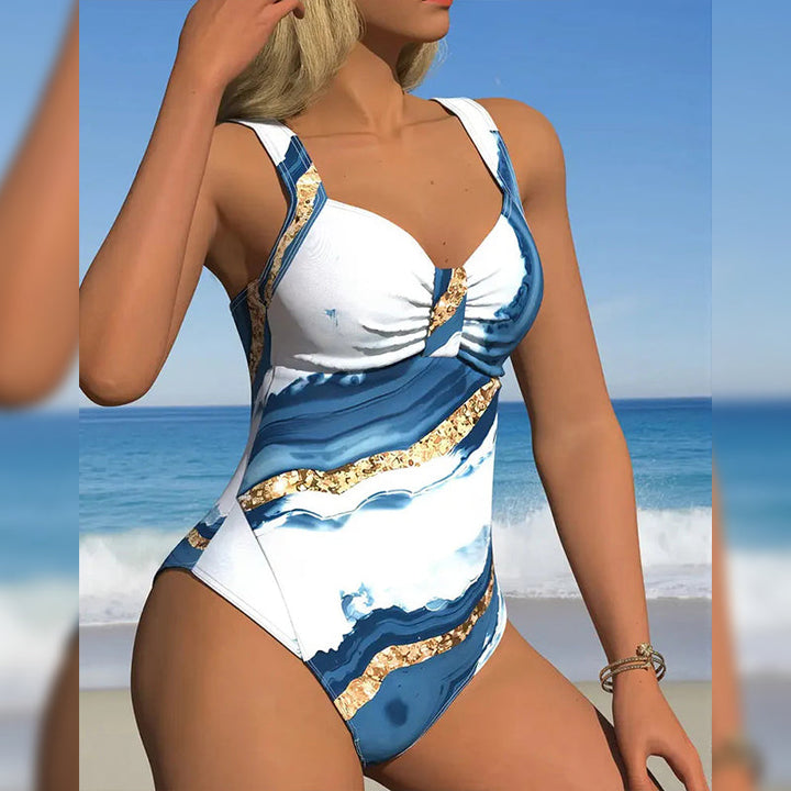 Printed One Piece Bikini