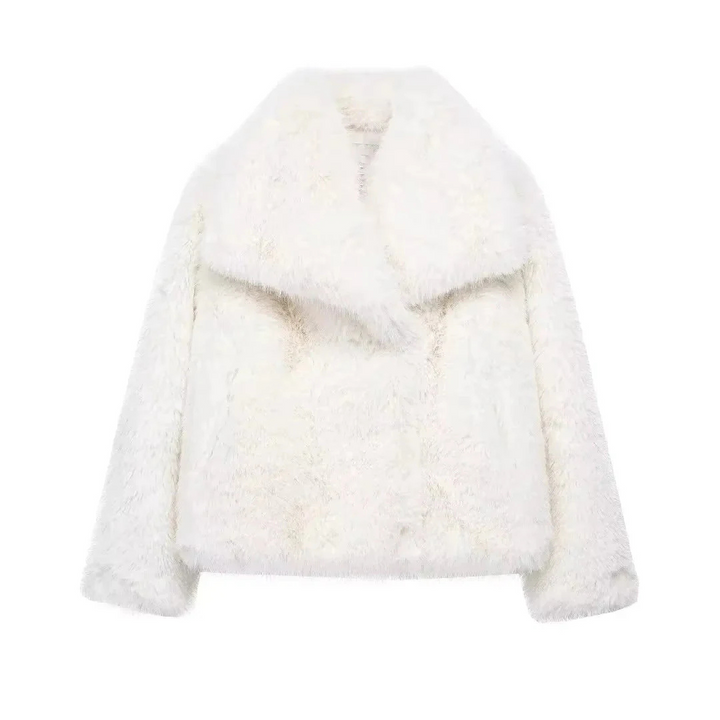 Bruna | Glamour Faux-Fur Style Coat