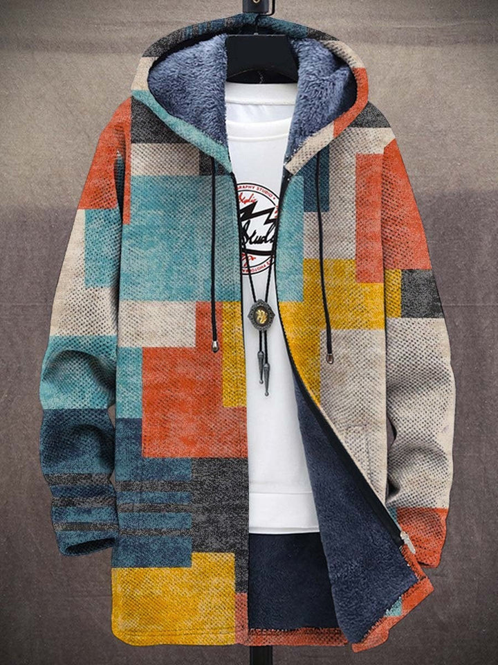 Bronte | Art-Inspired Zip Cardigan