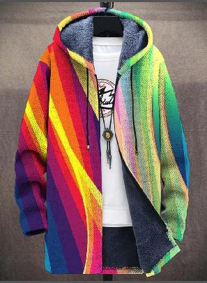 Bronte | Art-Inspired Zip Cardigan