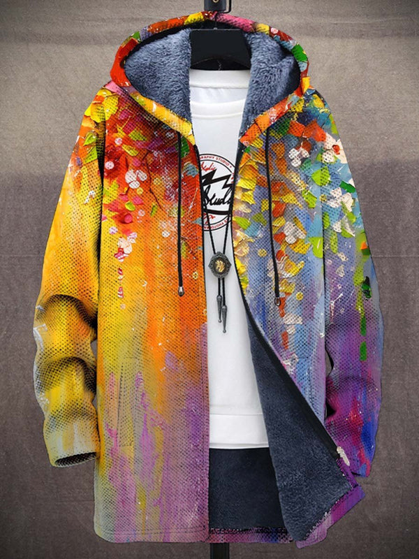 Bronte | Art-Inspired Zip Cardigan