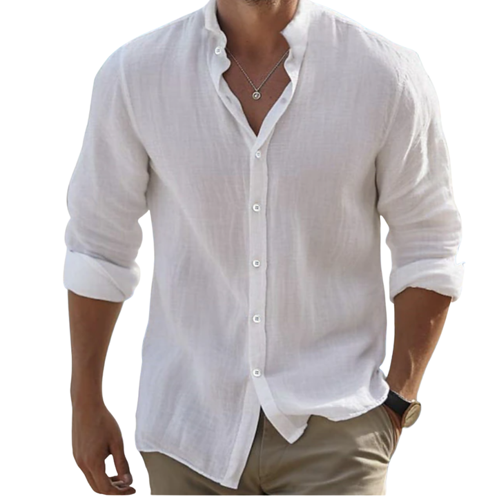Cole | Beachwear Button-Up Shirt