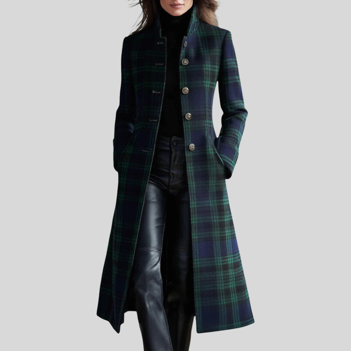 Rebecca | Timeless Plaid Coat