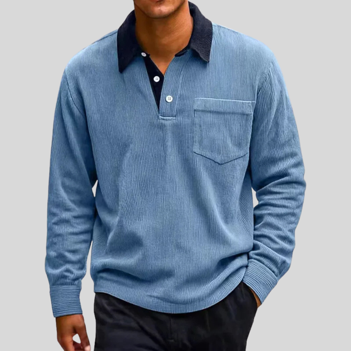 Justin | Long Sleeve Polo
