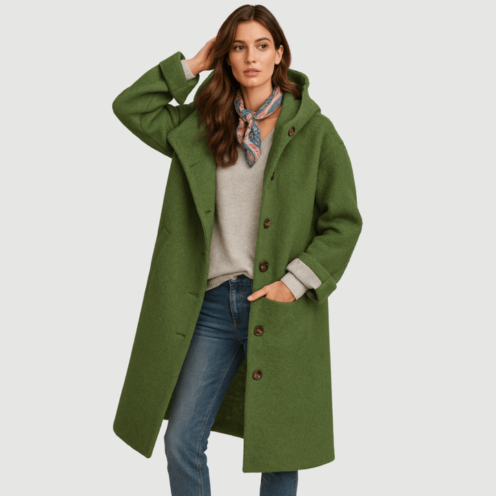 Merly | Sophisticated Mid-Length Coat