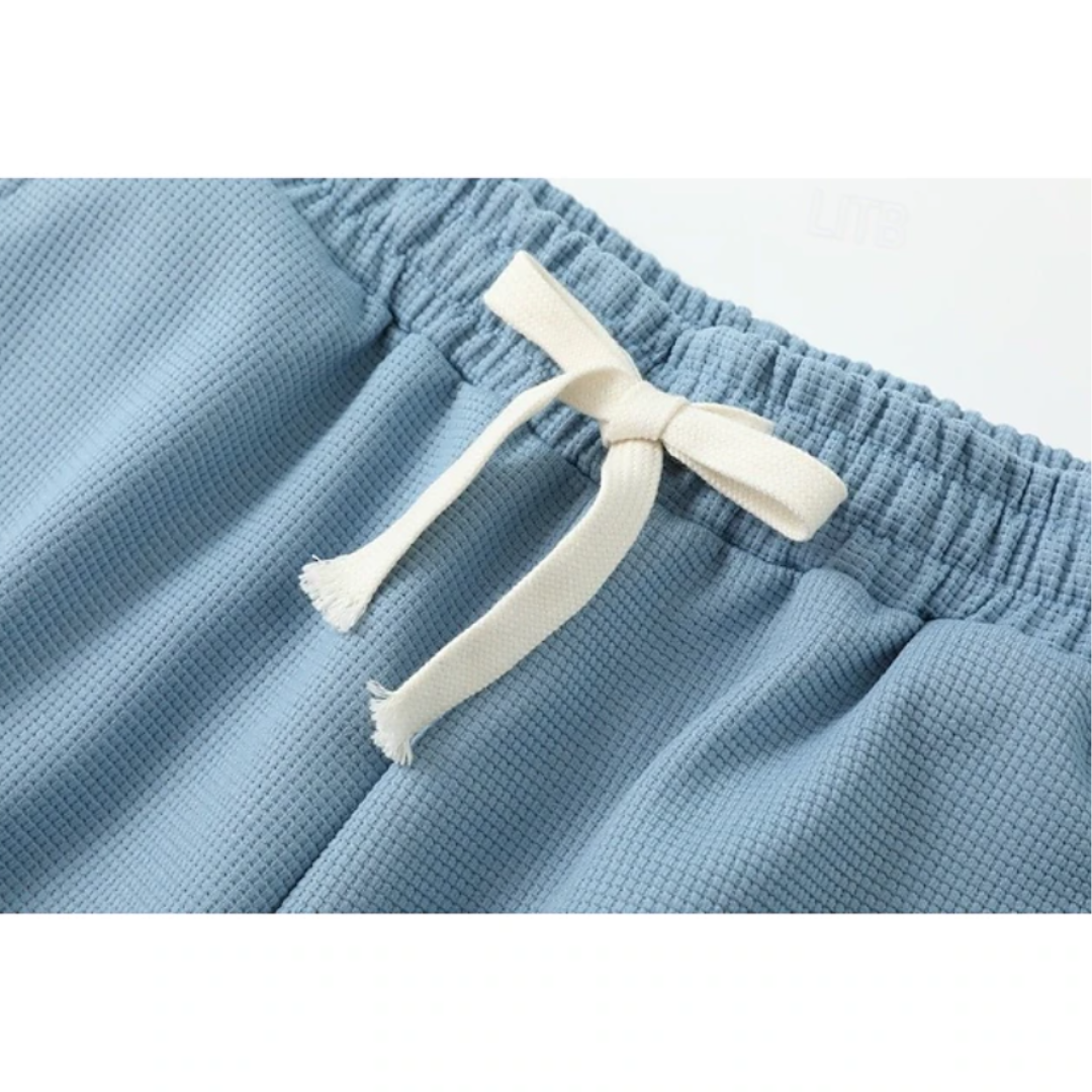 Abenson | Textured Waffle Summer Shorts