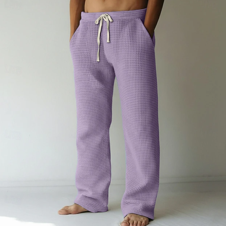 Manny | Relaxed Waffle Sweatpants