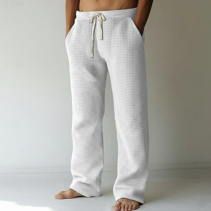 Manny | Relaxed Waffle Sweatpants