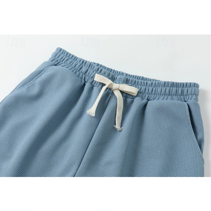 Abenson | Textured Waffle Summer Shorts
