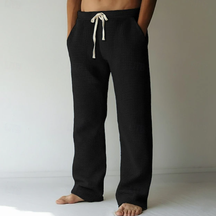 Manny | Relaxed Waffle Sweatpants