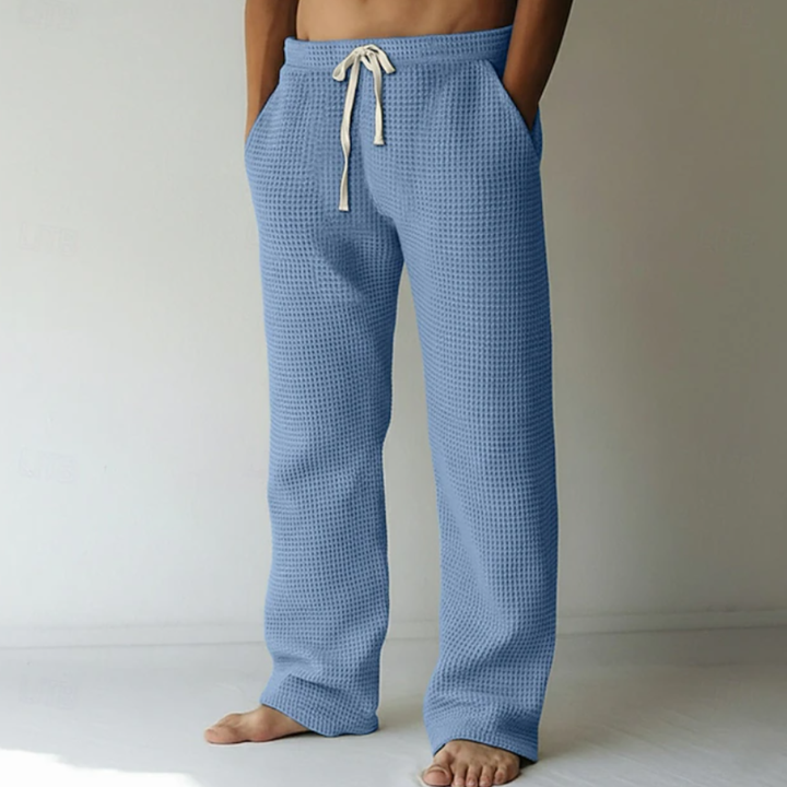 Manny | Relaxed Waffle Sweatpants