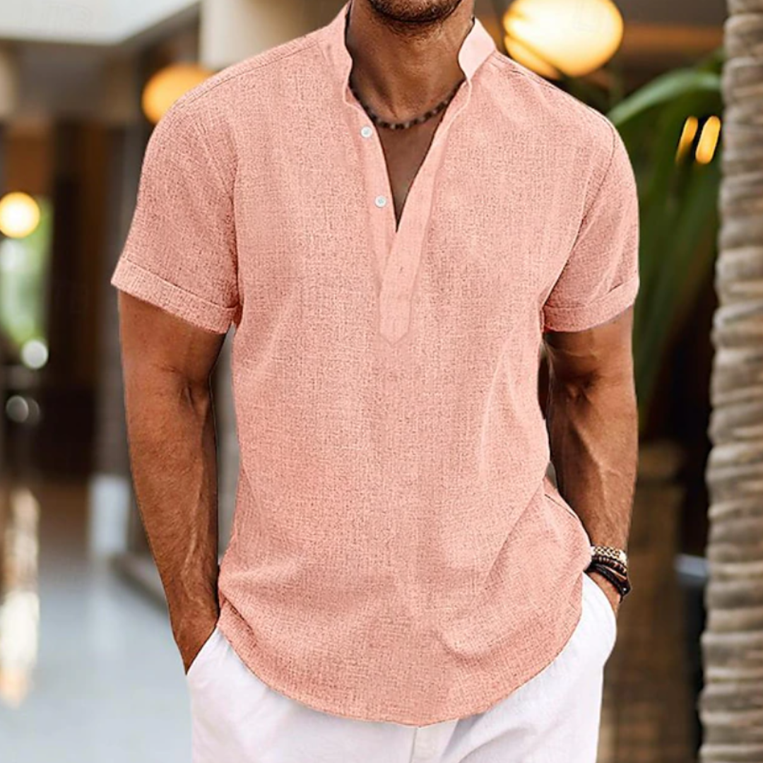 Robert | Relaxed Summer Linen Shirt