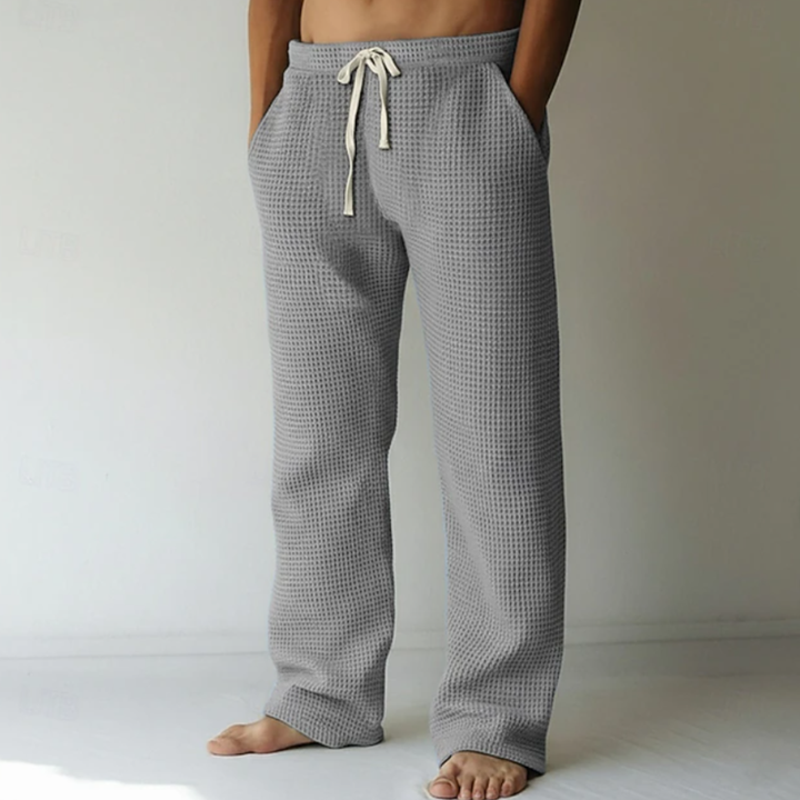 Manny | Relaxed Waffle Sweatpants