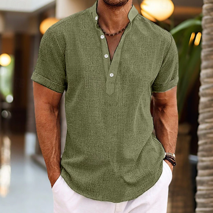 Robert | Relaxed Summer Linen Shirt