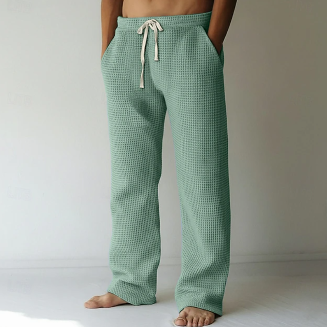 Manny | Relaxed Waffle Sweatpants