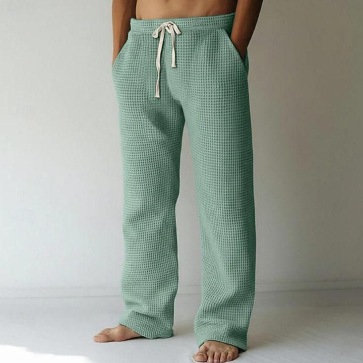 Manny | Relaxed Waffle Sweatpants