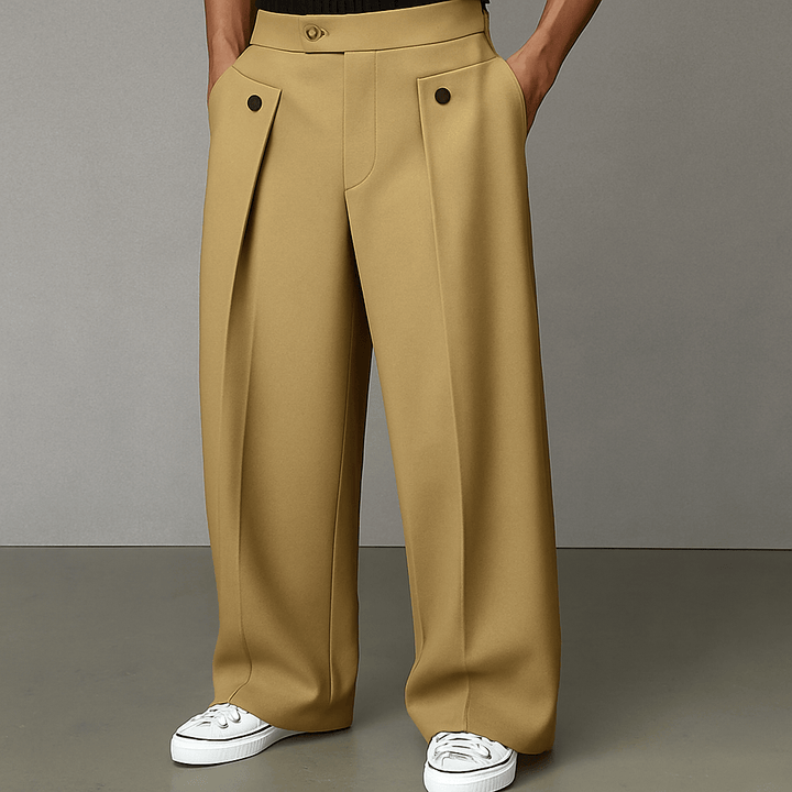 Christian | Wide-Leg Tailored Pants