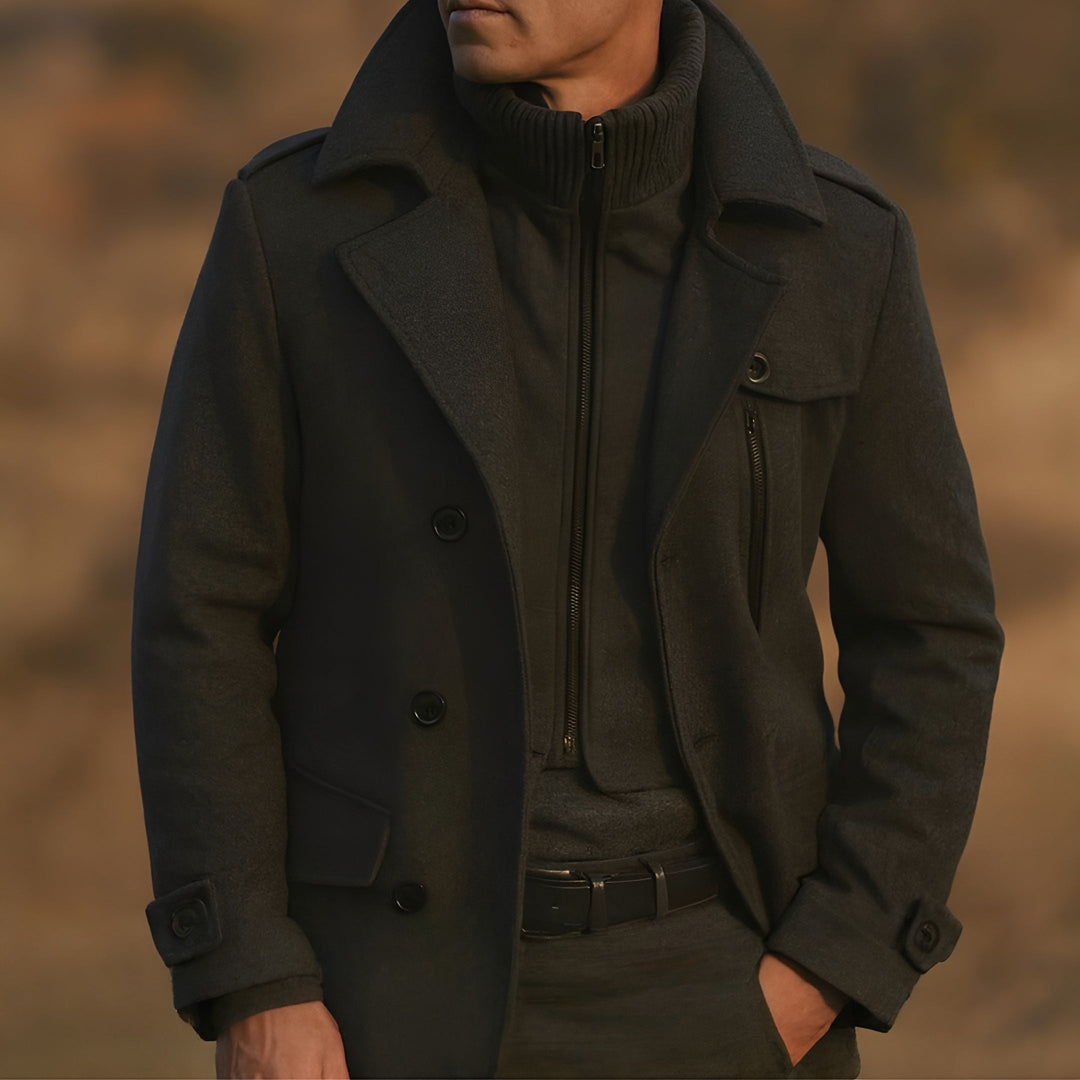 Bradford™ | Elegant Wool Coat