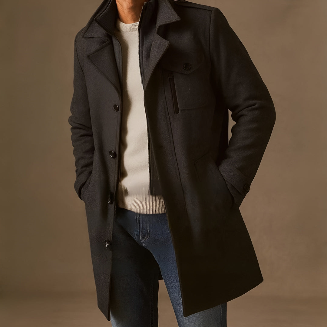 Bradford™ | Elegant Wool Coat