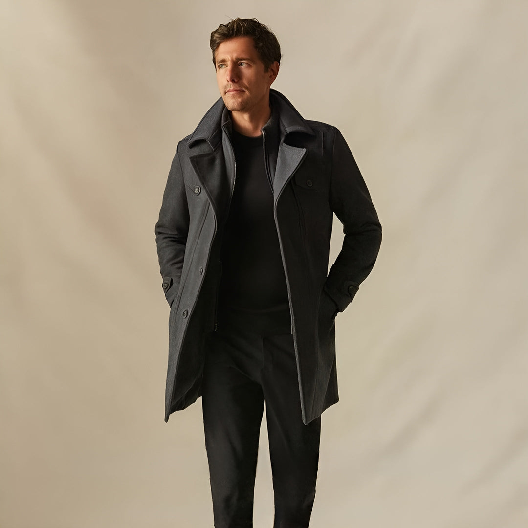 Bradford™ | Elegant Wool Coat