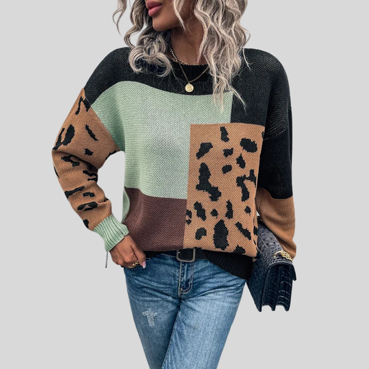 Emma | Refined Patchwork Sweater