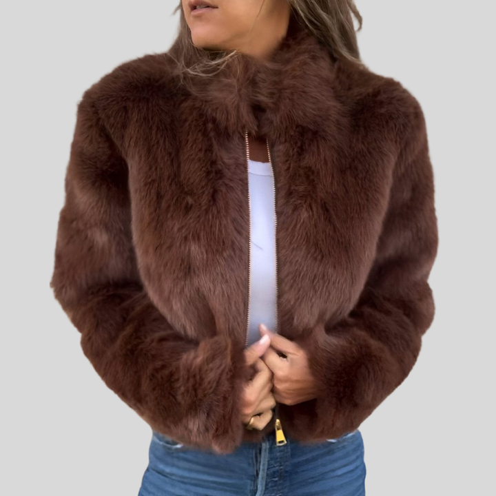 Arbel | Elegant Jacket with Stand-Up Collar