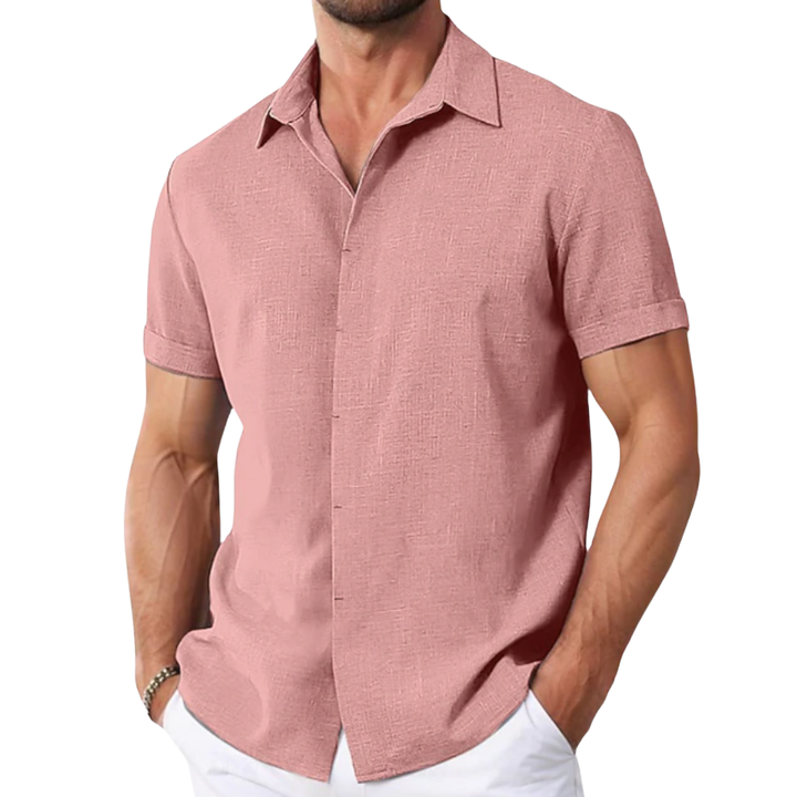 Sebastian | Linen Summer Button-Down Shirt