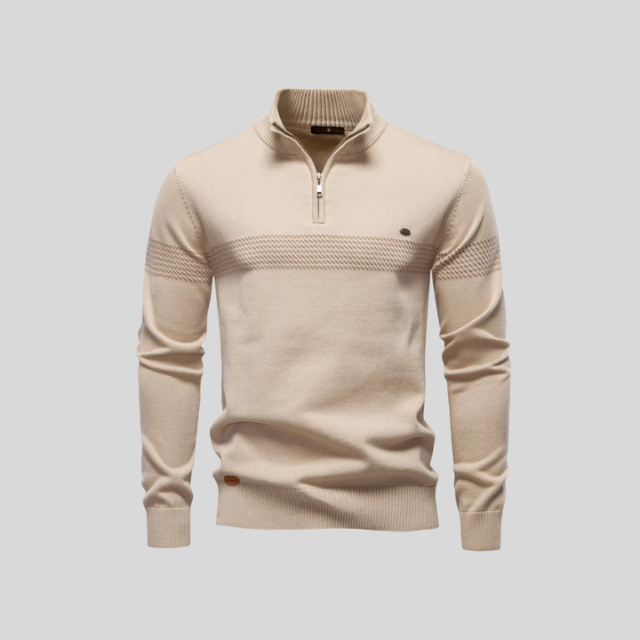 James | Classic Half-Zip Knit Pullover