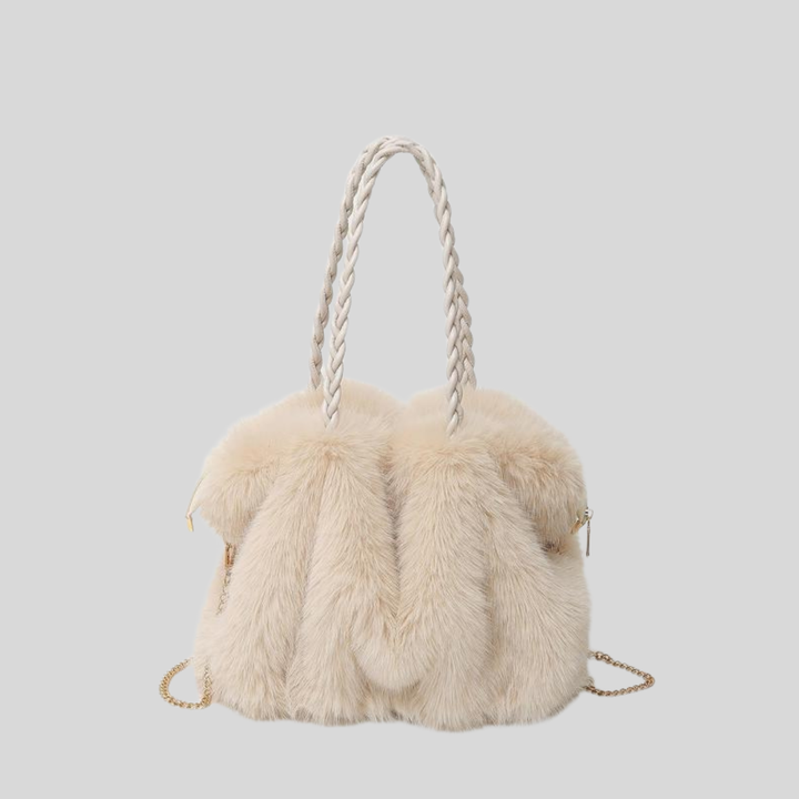 Bethany | Plush Velvet Shoulder Tote