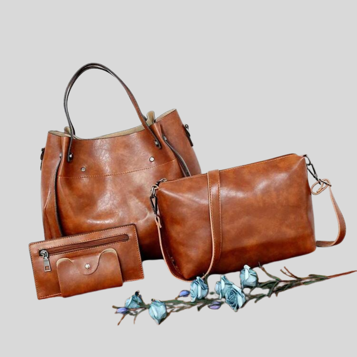 Sutton - Stylish Retro 4-Piece Bag Set