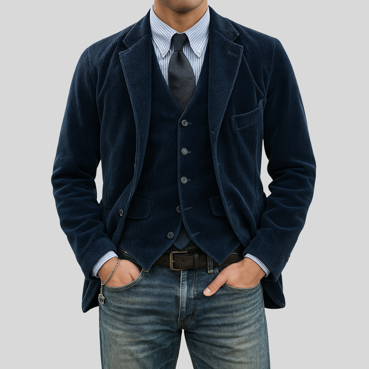 Adam | Refined Blazer & Waistcoat Set