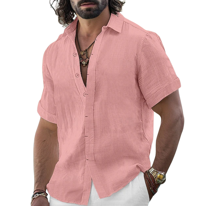 Jack | Linen Summer Button-Down Shirt