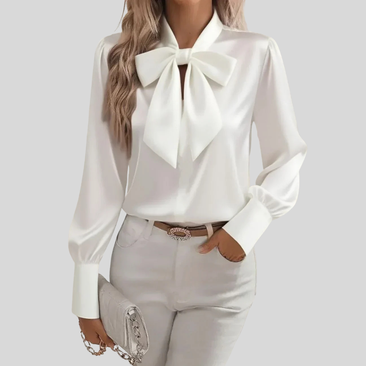 Anastasia | Shiny Satin Shirt