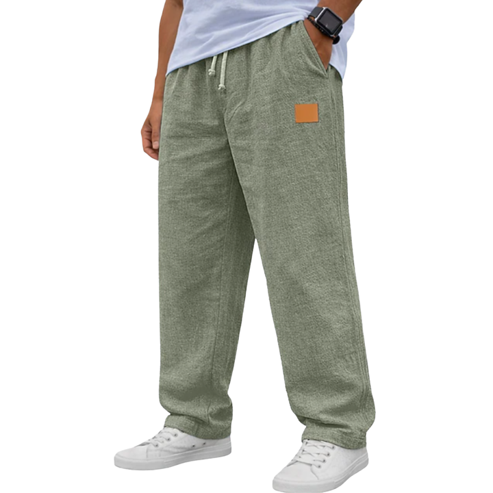Adrian | Linen Summer Trousers