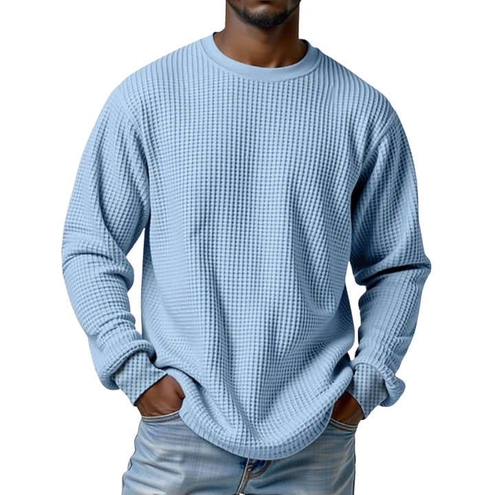 Samuel | Waffle Long Sleeve Tee