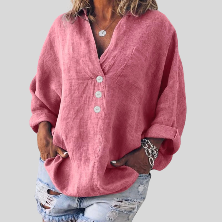 Valentina | Linen Blouse