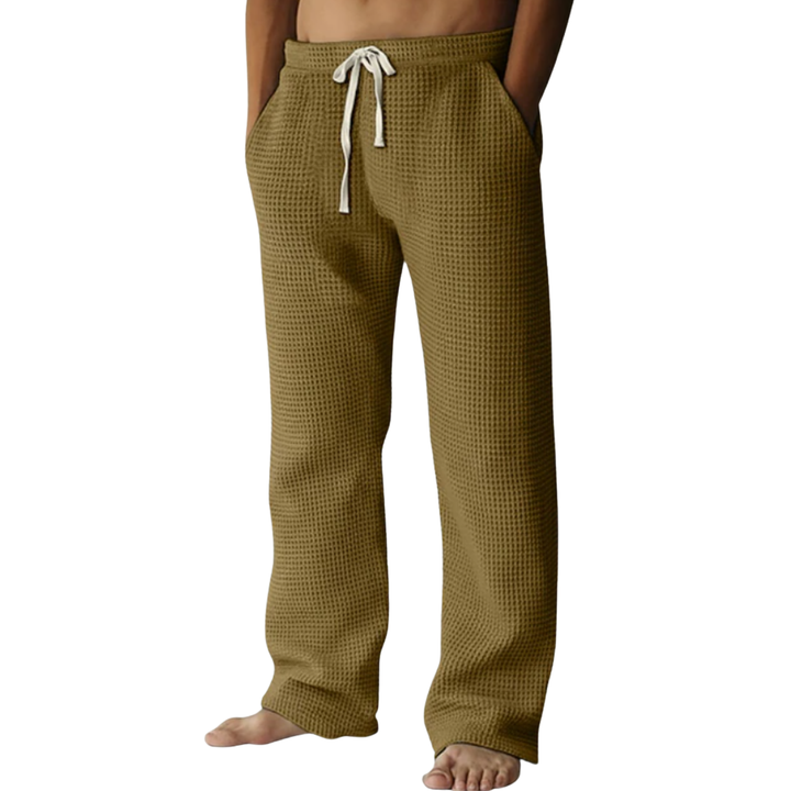 Manny | Relaxed Waffle Sweatpants