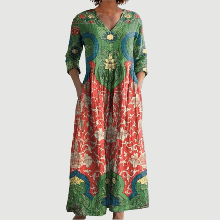 Elaria | Floral Maxi Dress