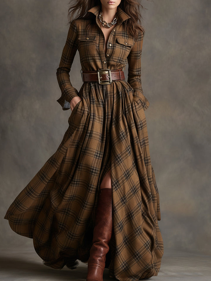 Evelyn | Classic Elegant Shirt Dress