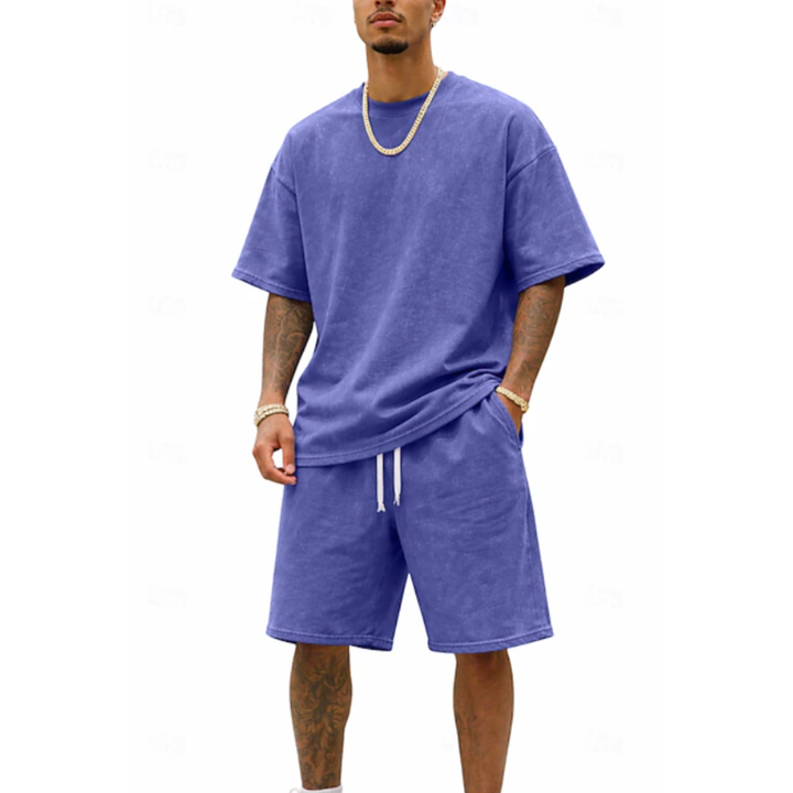 Ryan | Tracksuit Shorts & T-Shirt Set